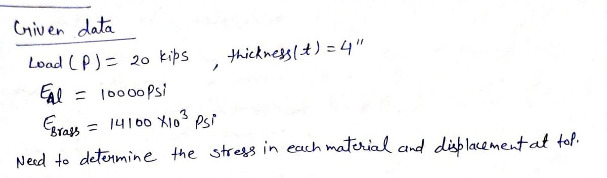 Mechanical Engineering homework question answer, step 1, image 1